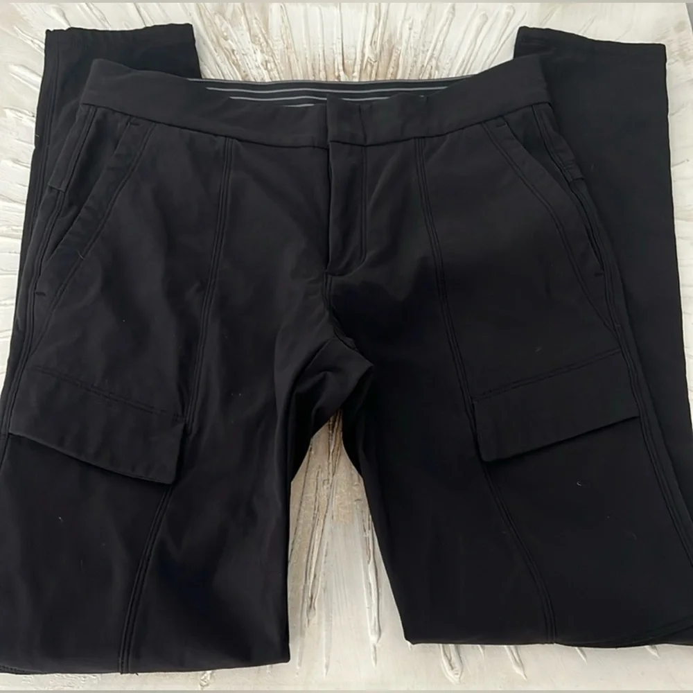 Athleta Wander Utility pant in black and size 4. - Picture 2 of 13